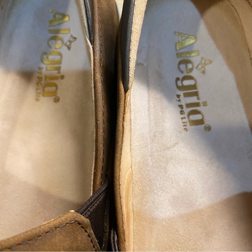Women's Alegria Keli Oiled Brown Shoes Size Size 40 NWT - Picture 5 of 11